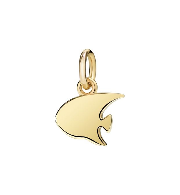 Ciondolo Pesce Angelo in Oro Giallo | Dodo